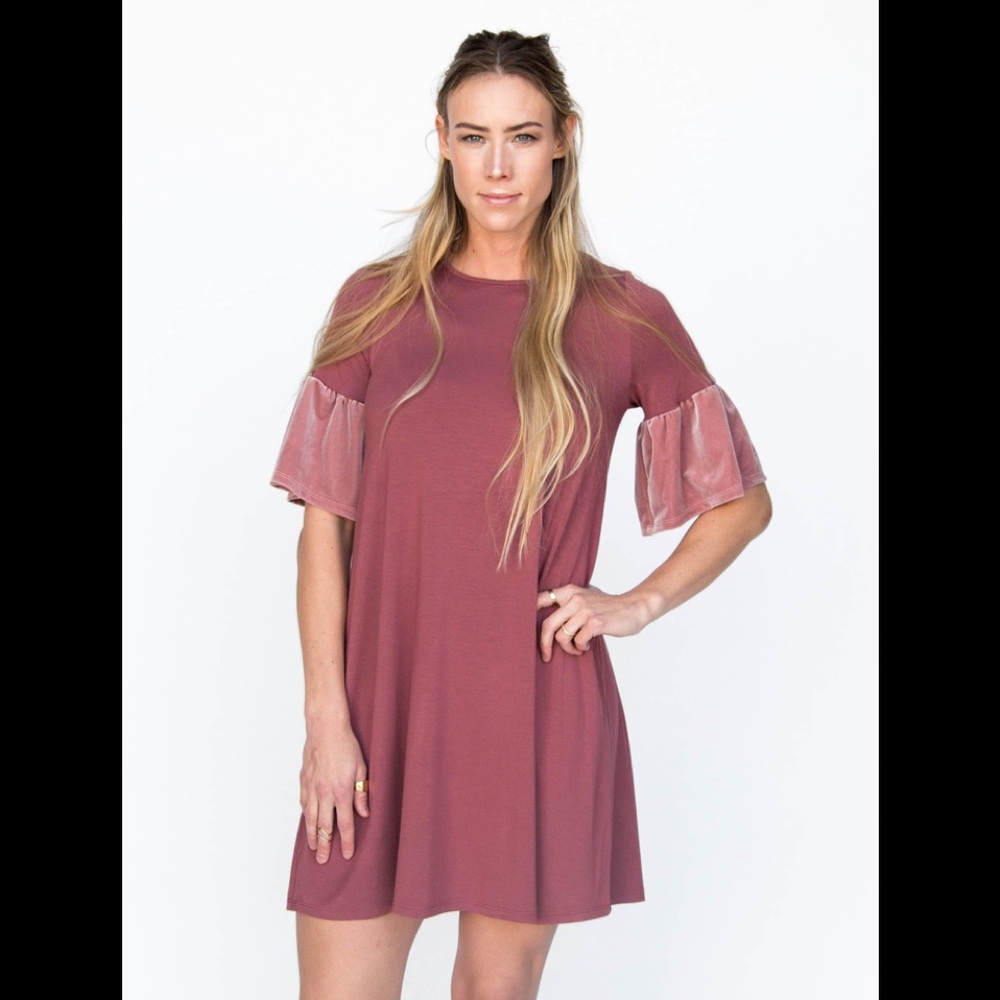 New with tags Adore tunic dress rose